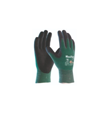 Arbeitshandschuhe MaxiFlex Cut, Nitril-Mikroschaum, grün, Größe 8 / M