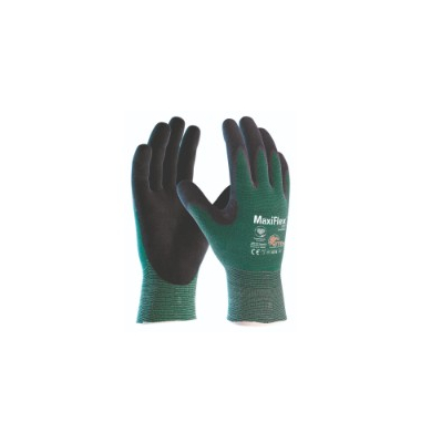 Arbeitshandschuhe MaxiFlex Cut, Nitril-Mikroschaum, grün, Größe 9 / L