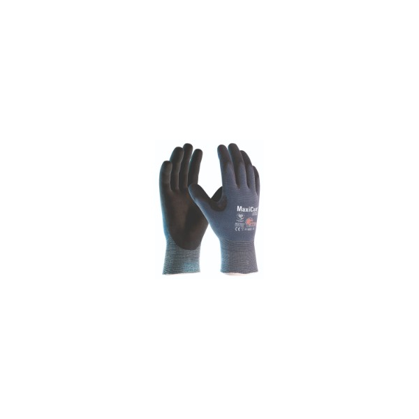 Schnittschutz-Strickhandschuhe MaxiCut® Ultra™ 44-3745 Gr10 blau schwarz - ATG