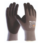 Arbeitshandschuhe MaxiFlex Ultimate AD-APT, Nitril-Mikroschaum, schwarz/grau, Größe 7 / S