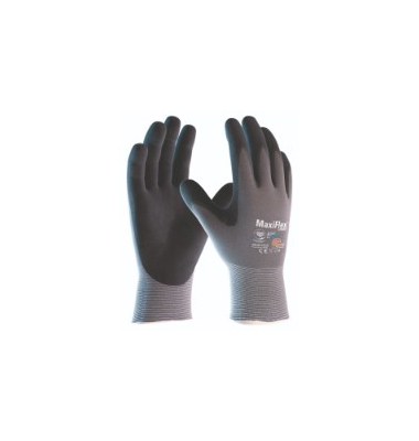 Arbeitshandschuhe MaxiFlex Ultimate, Nitril-Mikroschaum, schwarz, Größe 9 / L