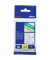 P-touch Schriftband TZe-135 12mm x 8m weiß/farblos laminiert selbstklebend