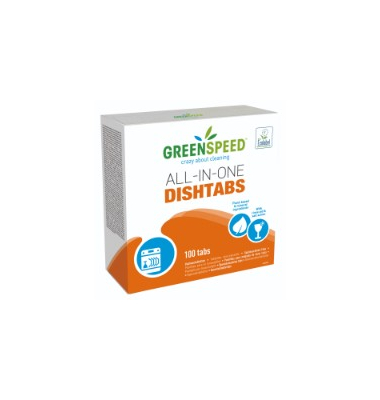 Spülmaschinentabs Greenspeed ALL-IN-1, 100 Tabs