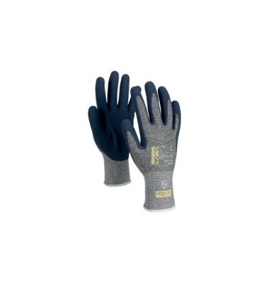 Arbeitshandschuhe Recycle Basic 16001, Latexschaum, grau/schwarz, Größe 9 / L Arbeitshandschuhe Recycle Basic 16001, Latexschaum, grau/schwarz, Größe 9 / L