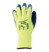 Arbeitshandschuhe ActivArmr, Naturgummilatex, blau/gelb, Größe 10 / XL
