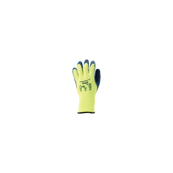 12 Stück Ansell Arbeitshandschuhe ActivArmr, Naturgummilatex, blau/gelb, Größe 10 / XL 0076490440480 Ansell