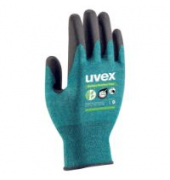 Schnittschutzhandschuhe Bamboo TwinFlex D xg , Aqua-Polymer Xtra Grip Schaum, schwarz/grün, Größe 10 / XL