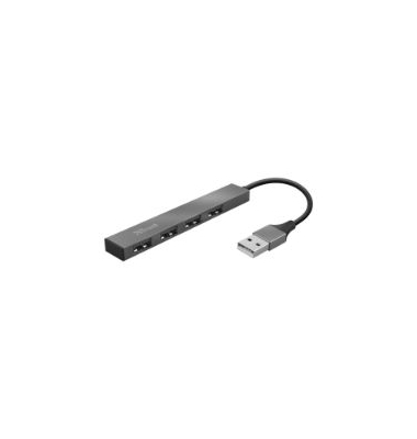 USB-Hub Trust 14591 Vecco, 4-Ports, schwarz
