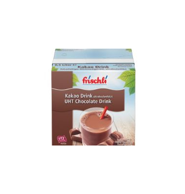5560299864 Trinkschokolade Kakao-Drink 0.3 % Fett, 500ml, Tetrapack