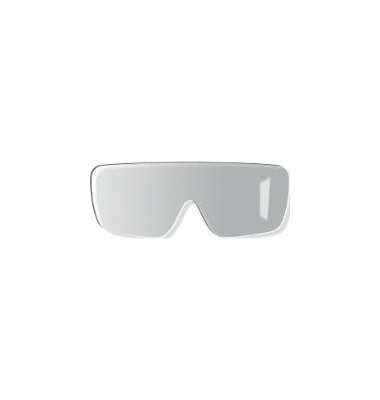 Ersatzscheibe uvex 9300517 für uvex Ultravision 9301714, Polycarbonat, klar Schutzbrillen-Ersatzscheibe Schutzbrillen-Ersatzsche