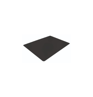 Bodenschutzmatte Cleartex, 120 x 150 cm, für Hartböden, schwarz