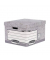 Archivbox Bankers Box System 01810-FFEU, grau/weiß, Karton