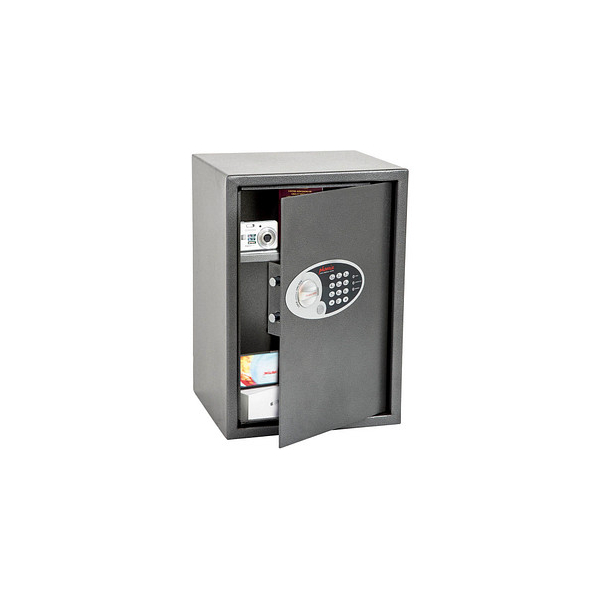 5032548000810 - Tresor SS0804E Vela Home & Office 51 l 198kg graphitgrau mit Elektronikschloss Stahl 5032548000810 Phoenix Safe