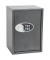 Tresor SS0804E Vela Home & Office 51 l 19,8kg graphitgrau mit Elektronikschloss Stahl