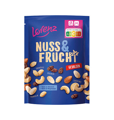 Lorenz Nuss & Frucht gesalzen Studentenfutter