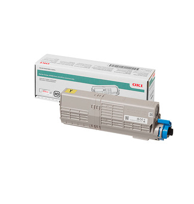 OKI 46490621 gelb Toner