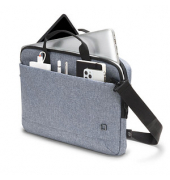 DICOTA Laptoptasche Slim Eco MOTION Kunstfaser blau D31869-RPET bis 33,8 cm (13,3 Zoll)