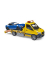 bruder MB Sprinter Autotransporter mit Light & Sound Modul und bruder Roadster 02675 Spielzeugauto