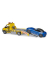 bruder MB Sprinter Autotransporter mit Light & Sound Modul und bruder Roadster 02675 Spielzeugauto