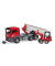 bruder MAN TGS LKW mit Abrollcontainer + Schäffer Hoflader 2630 03767 Spielzeugauto