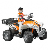 bruder Quad mit Fahrer 63000 Spielzeugauto