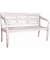 Garden Pleasure Gartenbank Moyo 960370 weiß Holz 150,0 cm