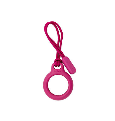belkin Schlüsselanhänger Apple AirTag Halterung pink