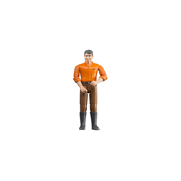 4001702600075 - bworld 60007 Mann mit hellem Hauttyp und brauner Hose Spielfigur 4001702600075 bruder 4001702600075 - bworld 60007 Mann mit hellem Hauttyp und brauner Hose Spielfigur 4001702600075 bruder