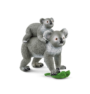 Schleich Wild Life 42566 Koala Mutter mit Baby Spielfiguren-Set Schleich Wild Life 42566 Koala Mutter mit Baby Spielfiguren-Set