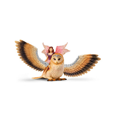 Schleich Bayala 70789 Elfe auf Glitzer-Eule Spielfiguren-Set Schleich Bayala 70789 Elfe auf Glitzer-Eule Spielfiguren-Set