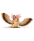 Schleich Bayala 70789 Elfe auf Glitzer-Eule Spielfiguren-Set