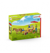 Schleich Farm World 42528 Mobiler Farm Stand Spielfiguren-Set