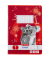 Schulheft 340075 x.book, Lineatur 7 / kariert, A5, 80g, rot, 32 Blatt / 64 Seiten