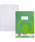 Schulheft 340208 x.book, Lineatur 20 / blanko, A4, 80g, grün, 32 Blatt / 64 Seiten