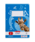 Schulheft 3320405 x.book, Lineatur 4 / liniert, A5, 80g, blau, 16 Blatt / 32 Seiten