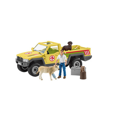 Schleich Farm World 42503 Tierarztbesuch auf dem Bauernhof Spielfiguren-Set Schleich Farm World 42503 Tierarztbesuch auf dem Bauernhof Spielfiguren-Set