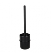 WENKO WC-Garnitur Carpino schwarz Metall