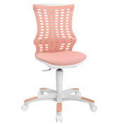 Topstar Kinderdrehstuhl Sitness X Chair 20, FX230CR11 rosa, weiß Stoff