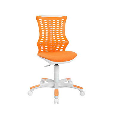 Topstar Kinderdrehstuhl Sitness X Chair 20, FX230CR44 orange, weiß Stoff