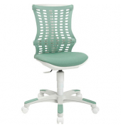 Kinderdrehstuhl Sitness X Chair 20, FX230CR66 mintgrün, weiß Stoff