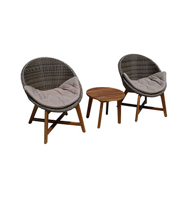 Garden Pleasure Sitzgruppe Reno grau Garden Pleasure Sitzgruppe Reno grau