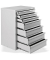 ADB MAMMUT Schubladenschrank lichtgrau 7 Schubladen 70,0 x 43,5 x 90,0 cm