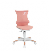 Topstar Kinderdrehstuhl Sitness X Chair 10, FX130CR11 rosa, weiß Stoff