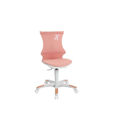 Topstar Kinderdrehstuhl Sitness X Chair 10, FX130CR11 rosa, weiß Stoff