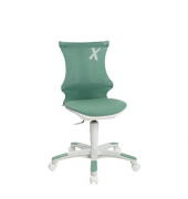 Kinderdrehstuhl Sitness X Chair 10, FX130CR66 mintgrün, weiß Stoff