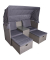 Garden Pleasure Loungegruppe Saint Tropez grau