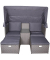 Garden Pleasure Loungegruppe Saint Tropez grau