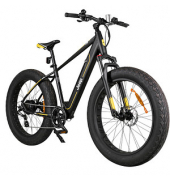MHFR 7100 Hardtail FAT Mountain E-Bike schwarz, 374,4 Wh