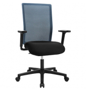 Topstar Bürostuhl Free Point, PA10TW1MP0CQ8 schwarz, petrol, schwarz Stoff