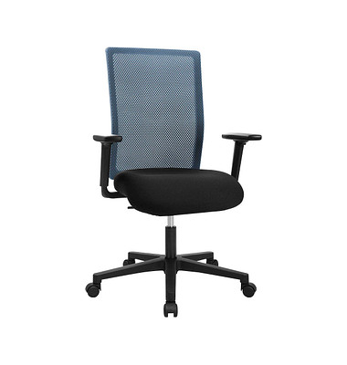 Topstar Bürostuhl Free Point, PA10TW1MP0CQ8 schwarz, petrol, schwarz Stoff